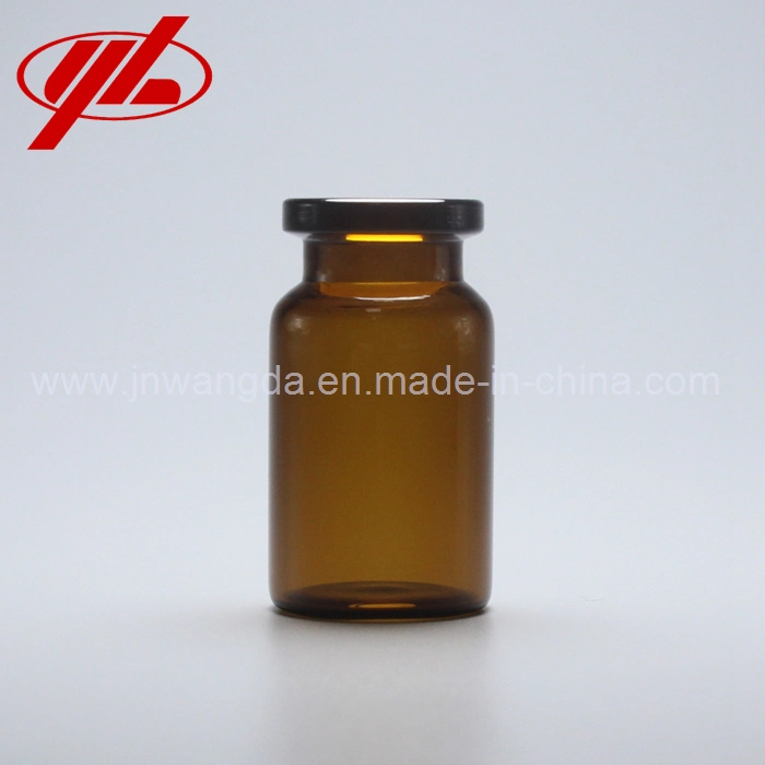 7ml Brown Soda Lime Glass Bottle Vial